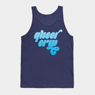 Queer Crip (Blue) Tank Top